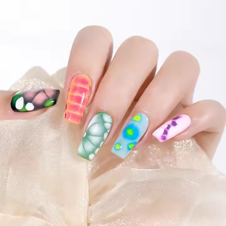 Blooming Gel Nail Polish β Watercolor Marble Ink Effect Gel for Nail Art