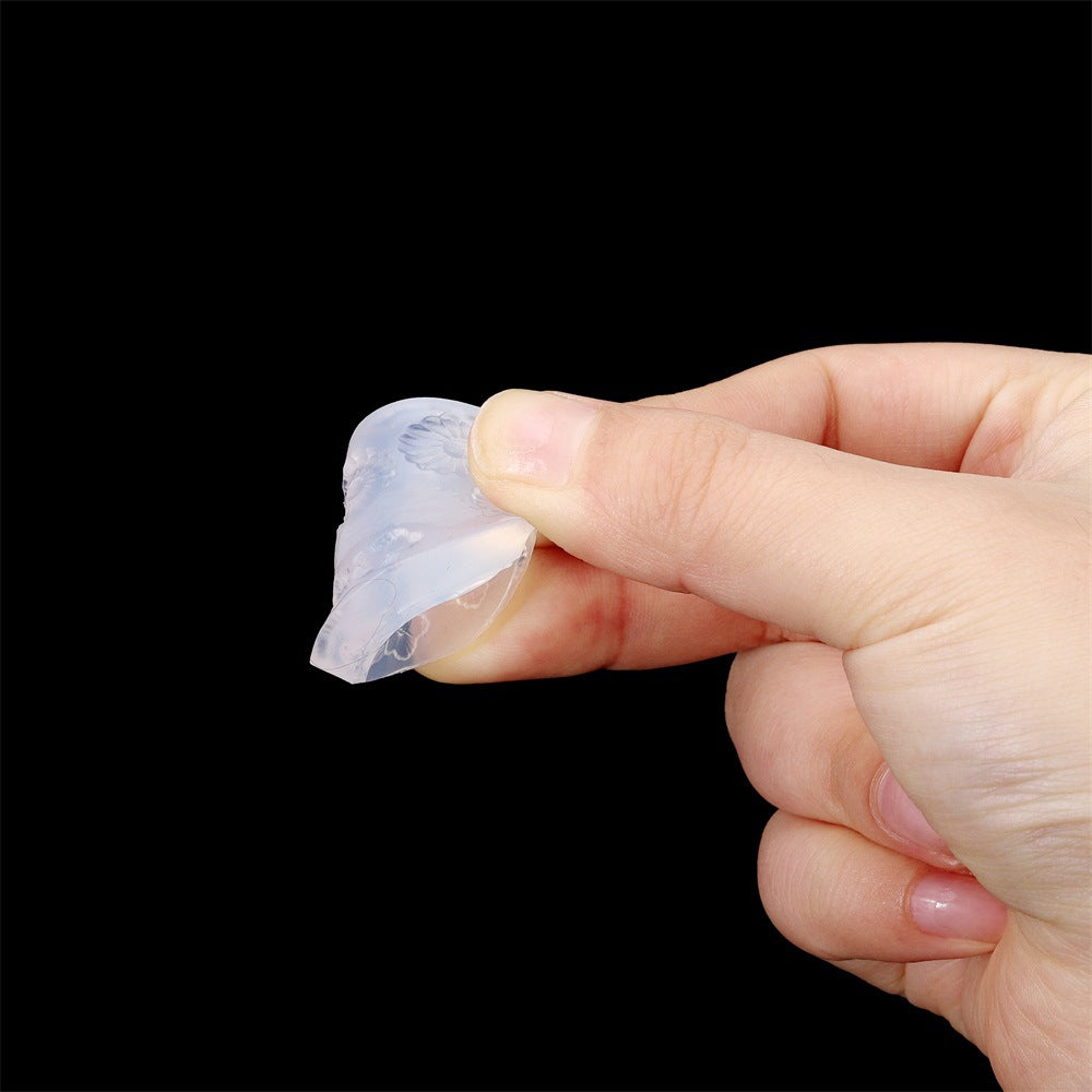 4PCS 3D Silicone Flower Nail Molds