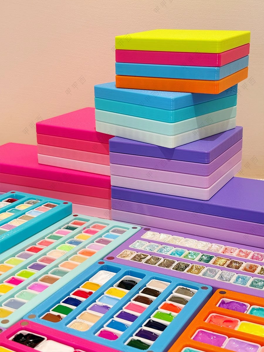 Dopamine Pastel Color Nail Gel Organizer Box – Multi-Layer Magnetic Storage